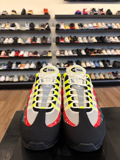 Nike Air Max 95 Neon Paisley Bandana Size 11.5 Brand New