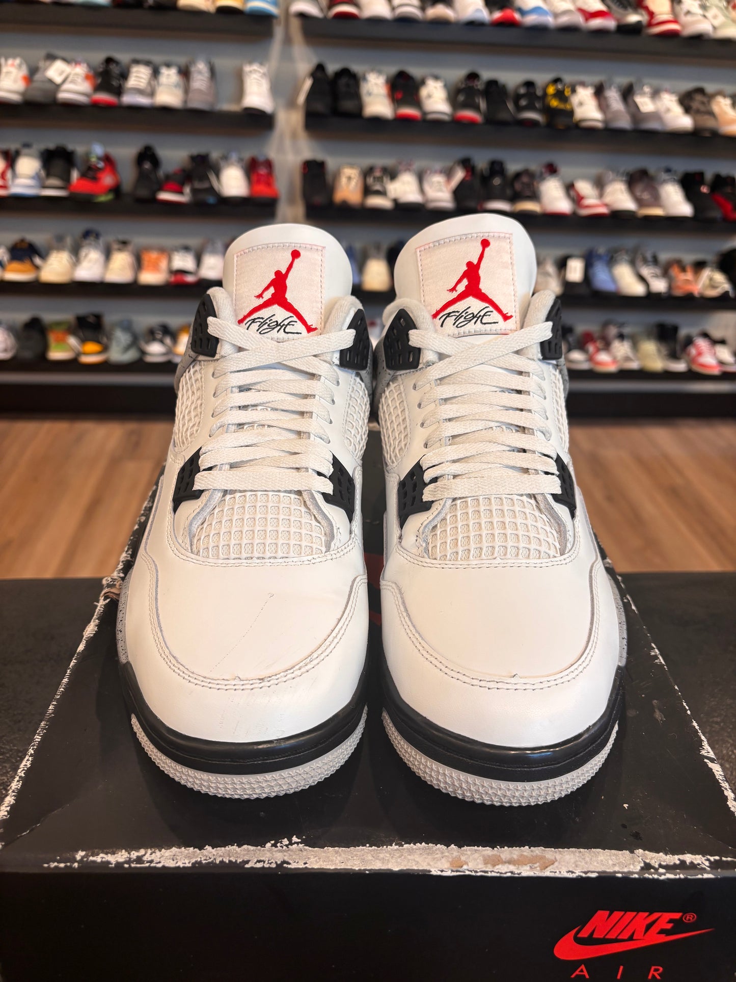 Jordan 4 White Cement Size 11 Pre-Owned