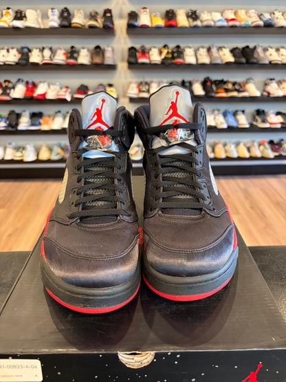 Jordan 5 Satin Black Size 12 Pre-Owned