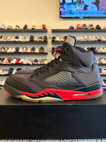 Jordan 5 Satin Black Size 12 Pre-Owned