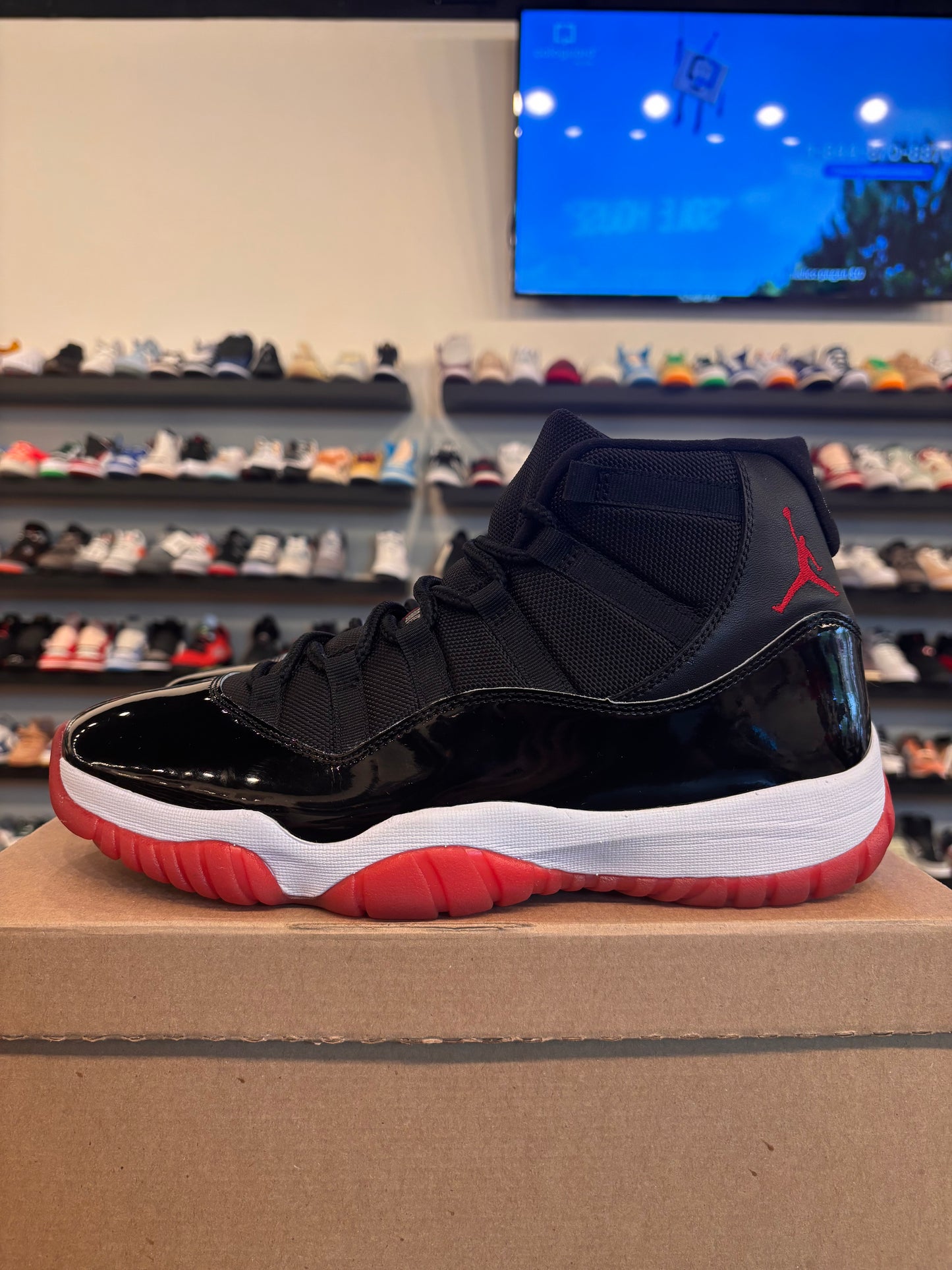 Jordan 11 Bred 2019 Size 11.5 Pre-Owned (No Box)