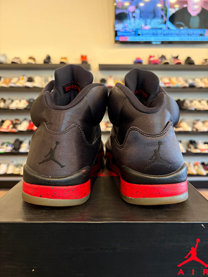 Jordan 5 Satin Black Size 12 Pre-Owned