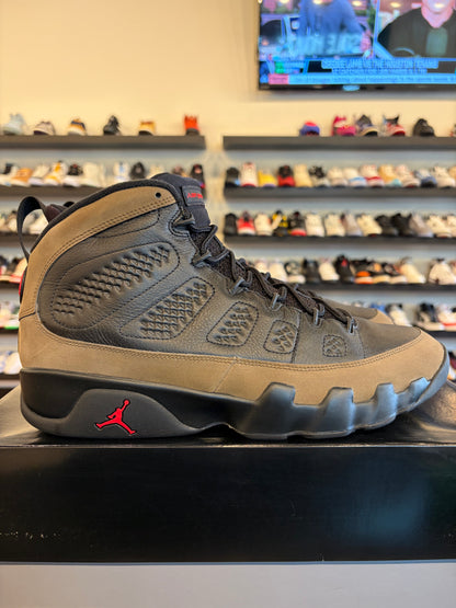 Jordan 9 Olive Size 13 Pre-Owned