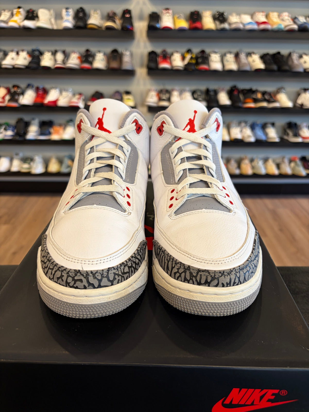 Jordan 3 Fire Red 2022 Size 11.5 Pre-Owned
