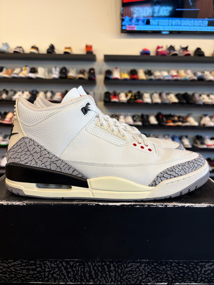 Jordan 3 Reimagined White Cement Size 12 Pre-Owned