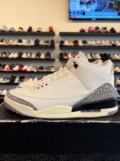 Jordan 3 Reimagined White Cement Size 12 Pre-Owned