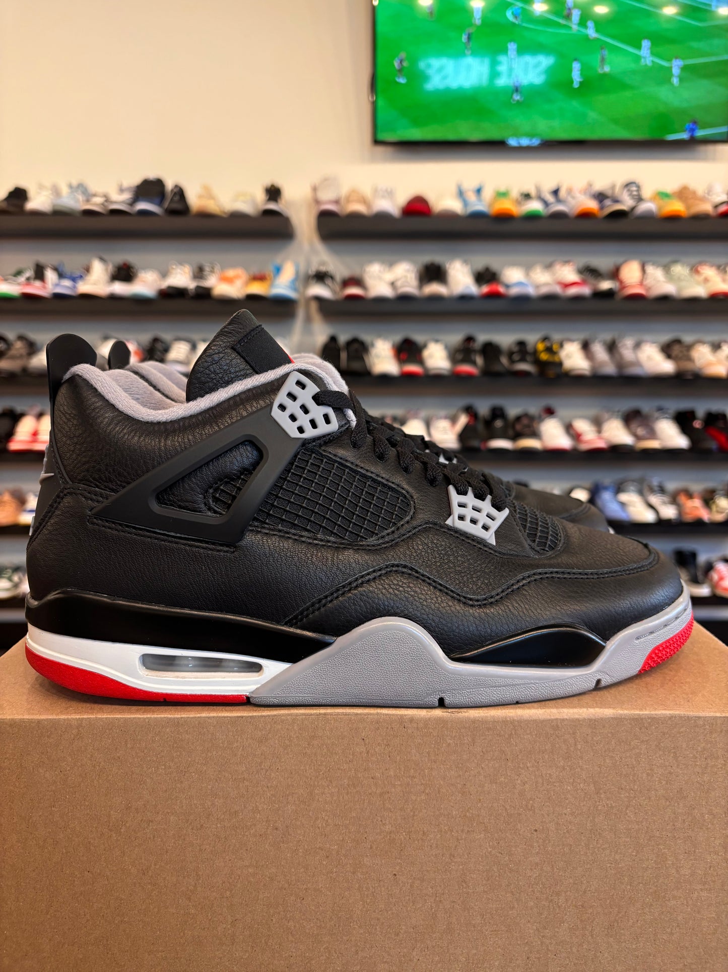 Jordan 4 Reimagined Bred Size 11.5 Pre-Owned (No Box)