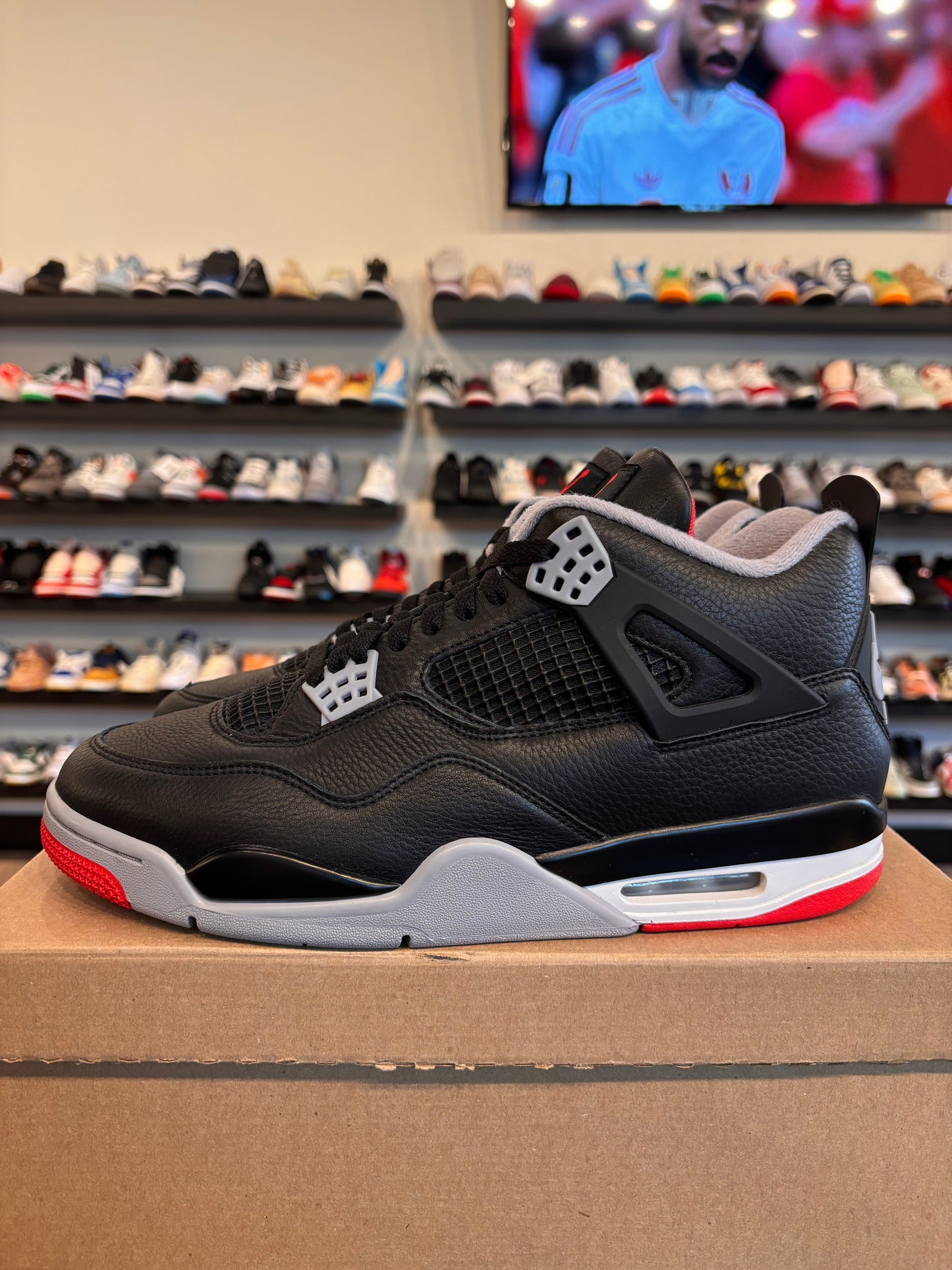 Jordan 4 Reimagined Bred Size 11.5 Pre-Owned (No Box)