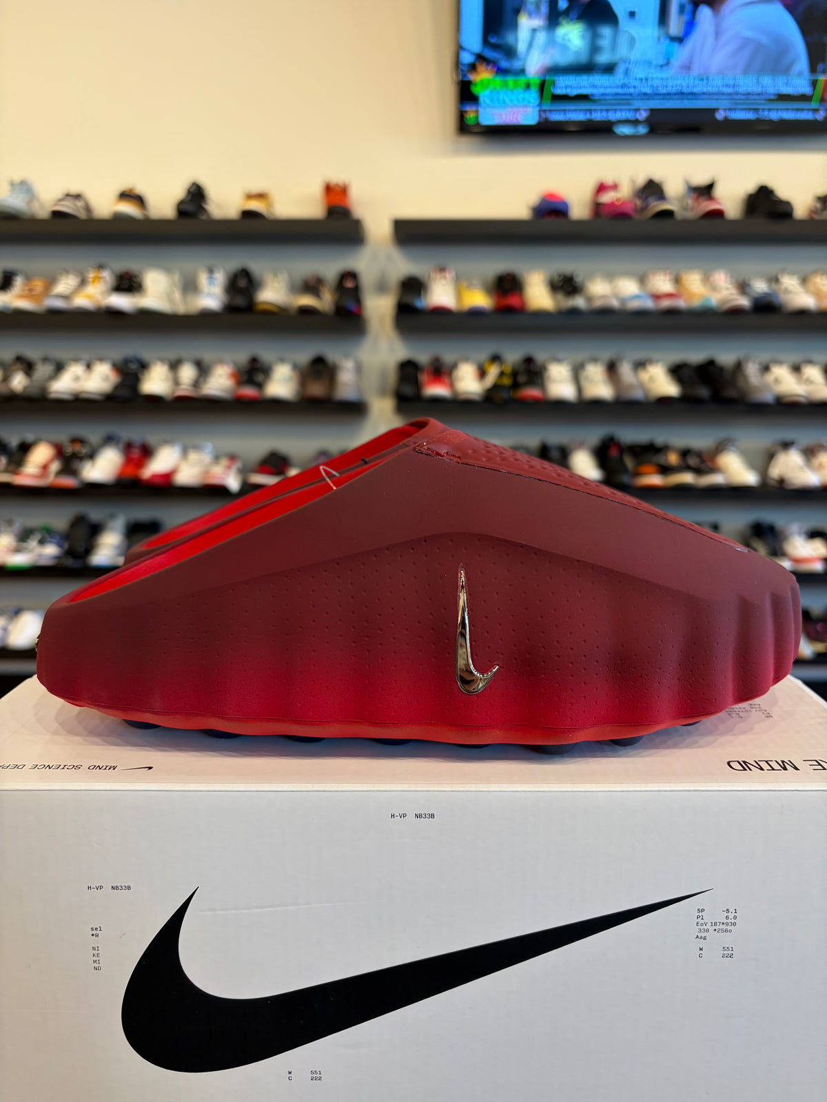 Nike Mind Slide 001 Red Size 11 Brand New