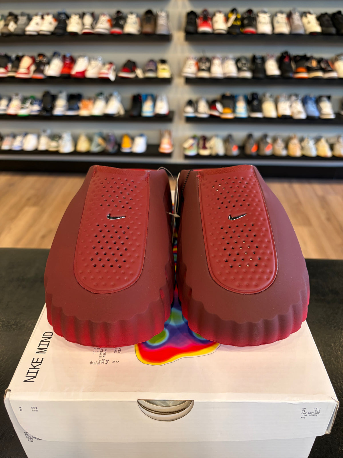 Nike Mind Slide 001 Red Size 11 Brand New