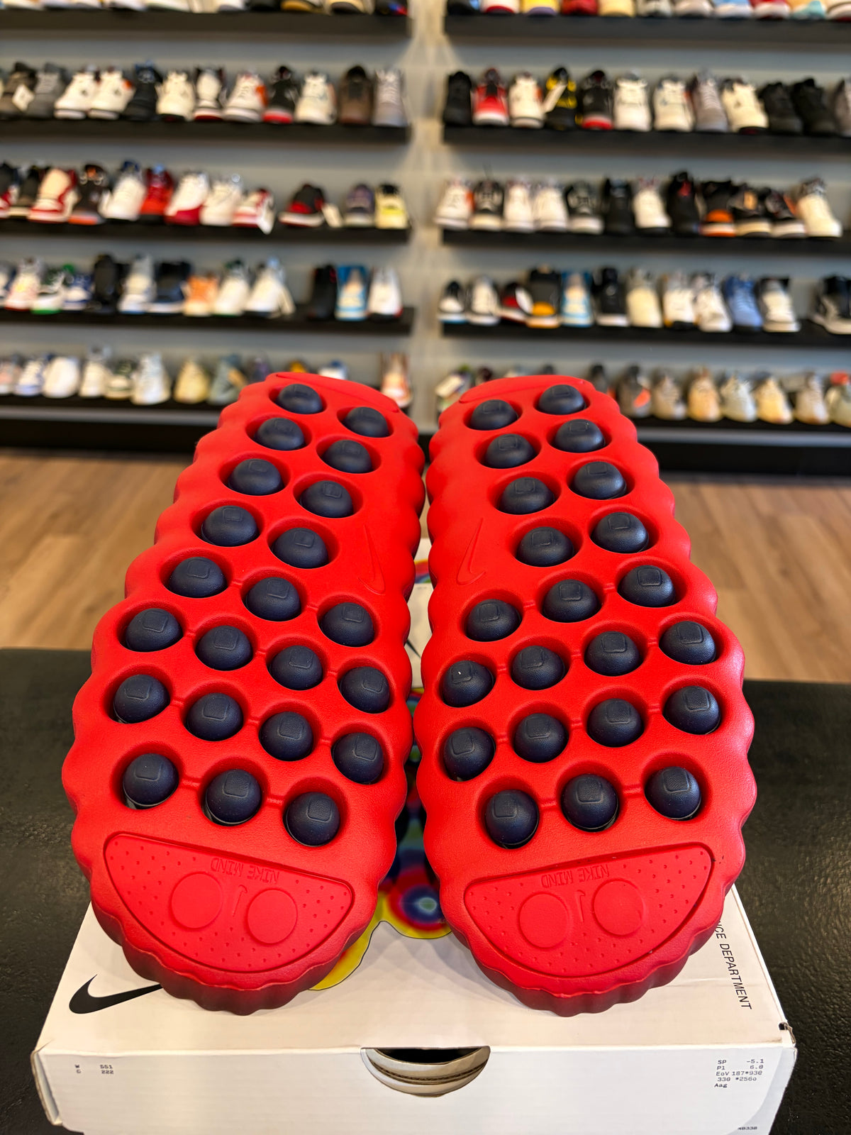 Nike Mind Slide 001 Red Size 11 Brand New