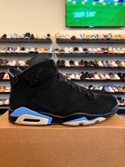 Jordan 6 Black UNC Size 12 Pre-Owned (No Box)