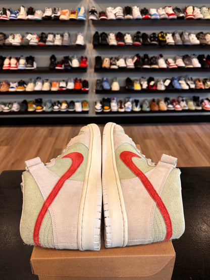 Nike SB Dunk Mid White Widow Size 12 Pre-Owned (No Box)