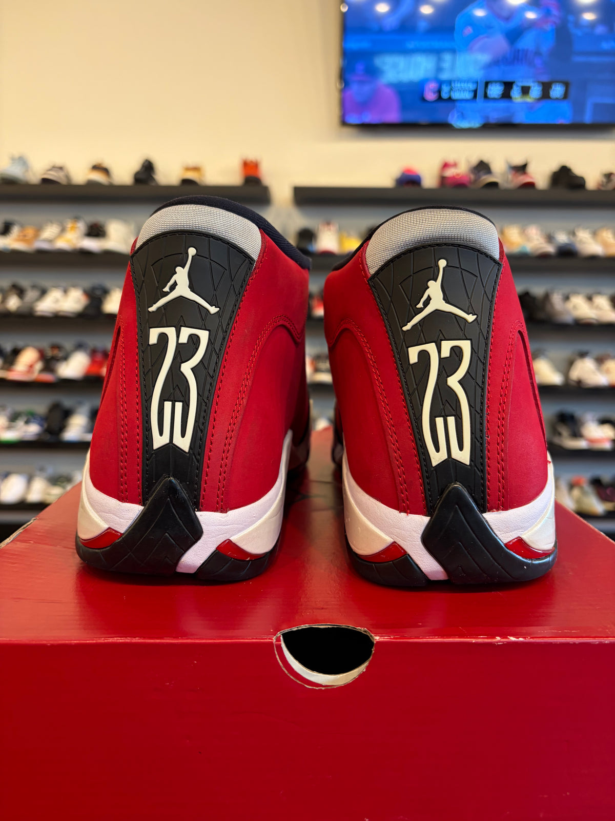 Jordan 14 Gym Red Size 12 Pre-Owned