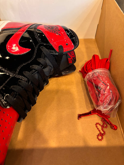 Jordan 1 Patent Bred Size 9 Pre-Owned