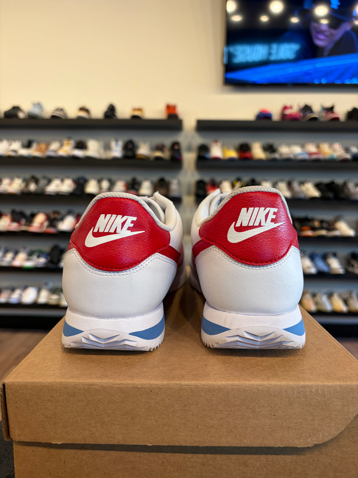 Nike Cortez Forrest Gump Size 12 Pre-Owned (No Box)