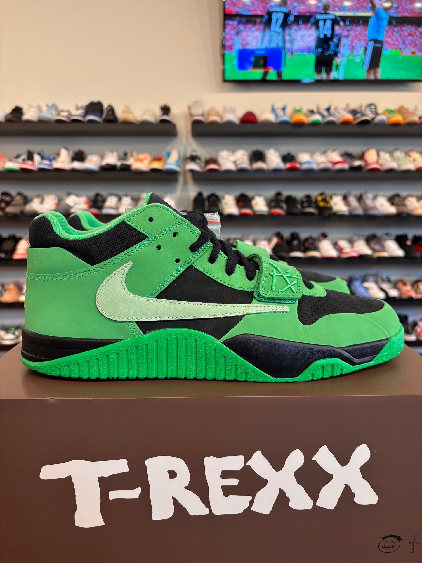 Jordan Jumpman Jack Green Spark Size 13 Brand New