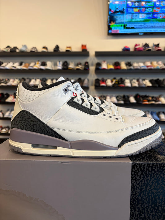 Jordan 3 Cement Grey Size 13 Pre-Owned