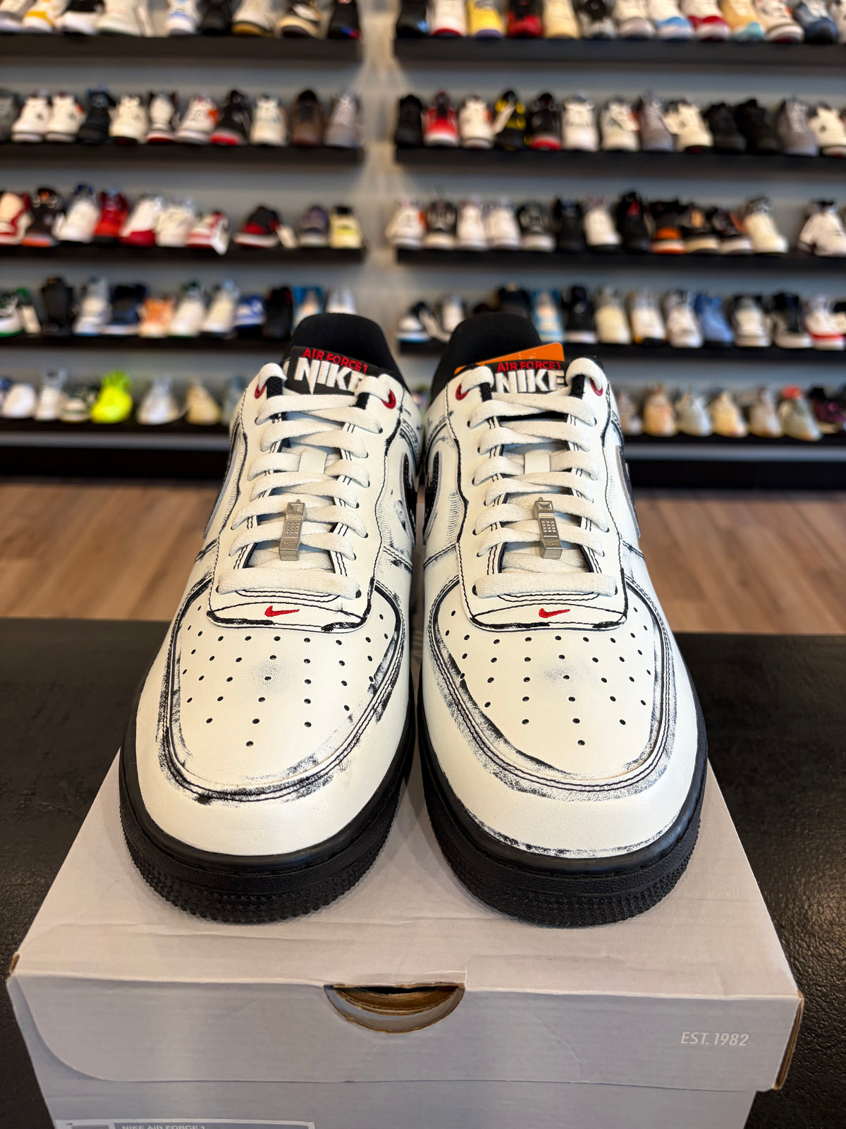 Nike Air Force 1 Low Scream Ghostface Size 11 Brand New