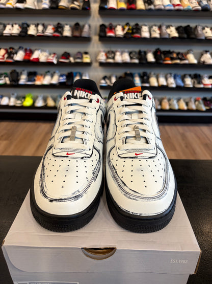 Nike Air Force 1 Low Scream Ghostface Size 11 Brand New