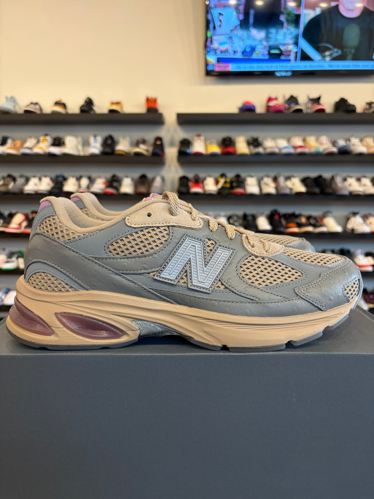 New Balance 2010 The Whitaker Ostrige Size 12 Brand New