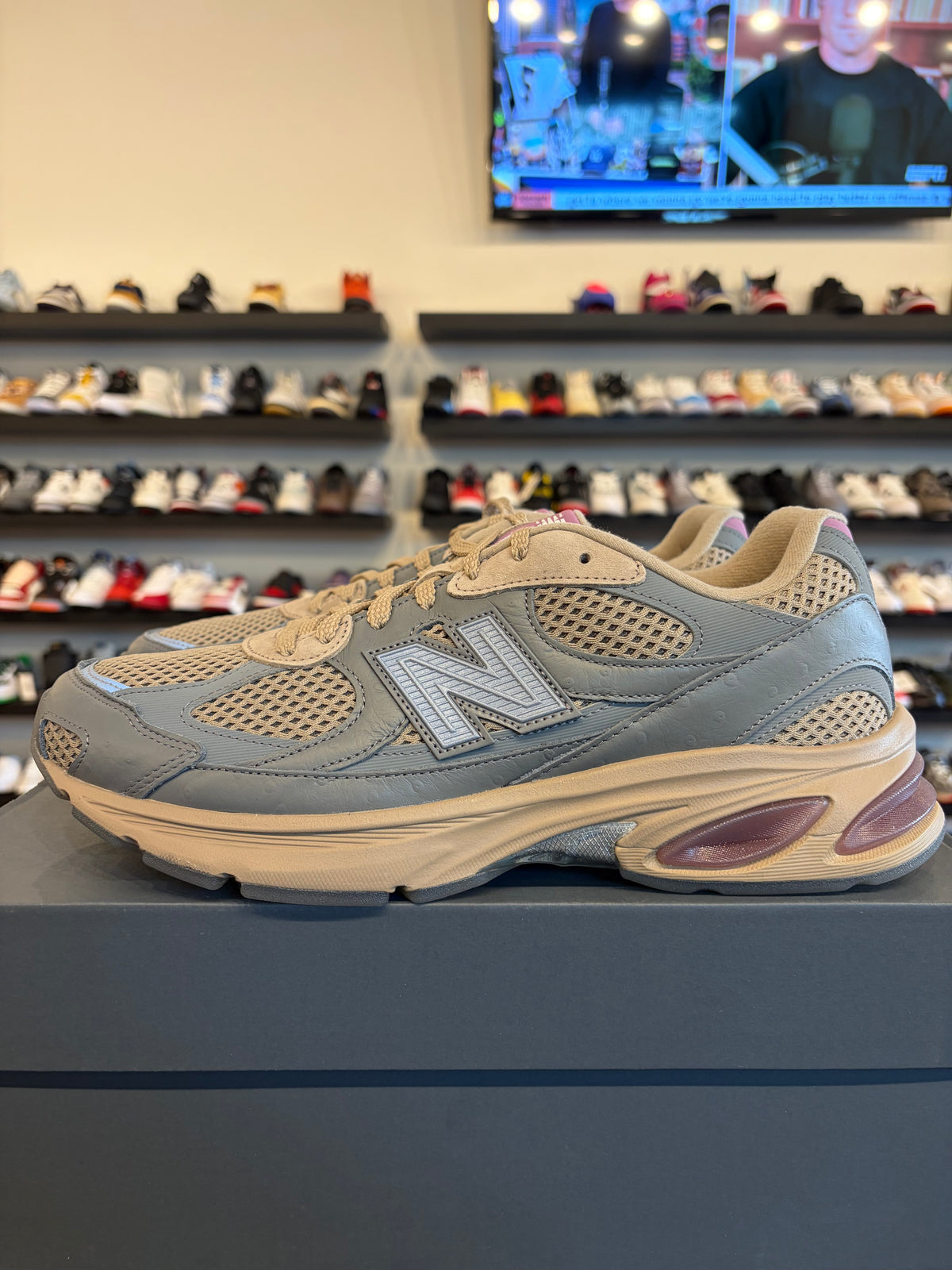 New Balance 2010 The Whitaker Ostrige Size 12 Brand New