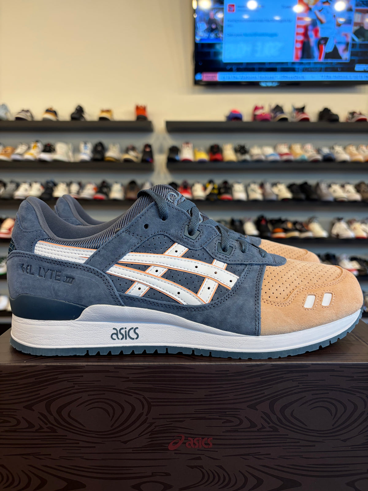Kith x ASICS Gel Lyte 3 Remastered Salmon Toe (2026) Size 12 Brand New