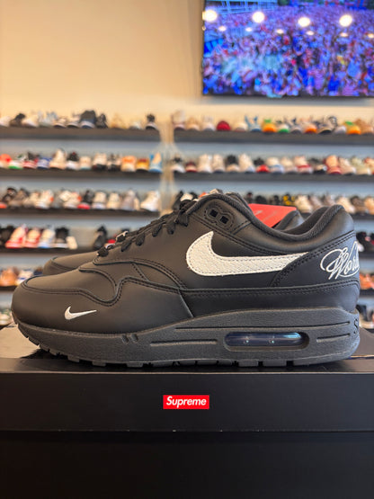 Nike Air Max 1 Supreme Black Size 9.5 Brand New