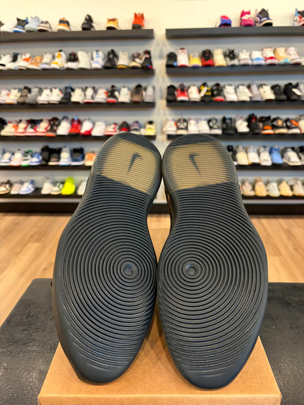 Nike Air Fear Of God 1 Triple Black Size 13 Pre-Owned (No Box)