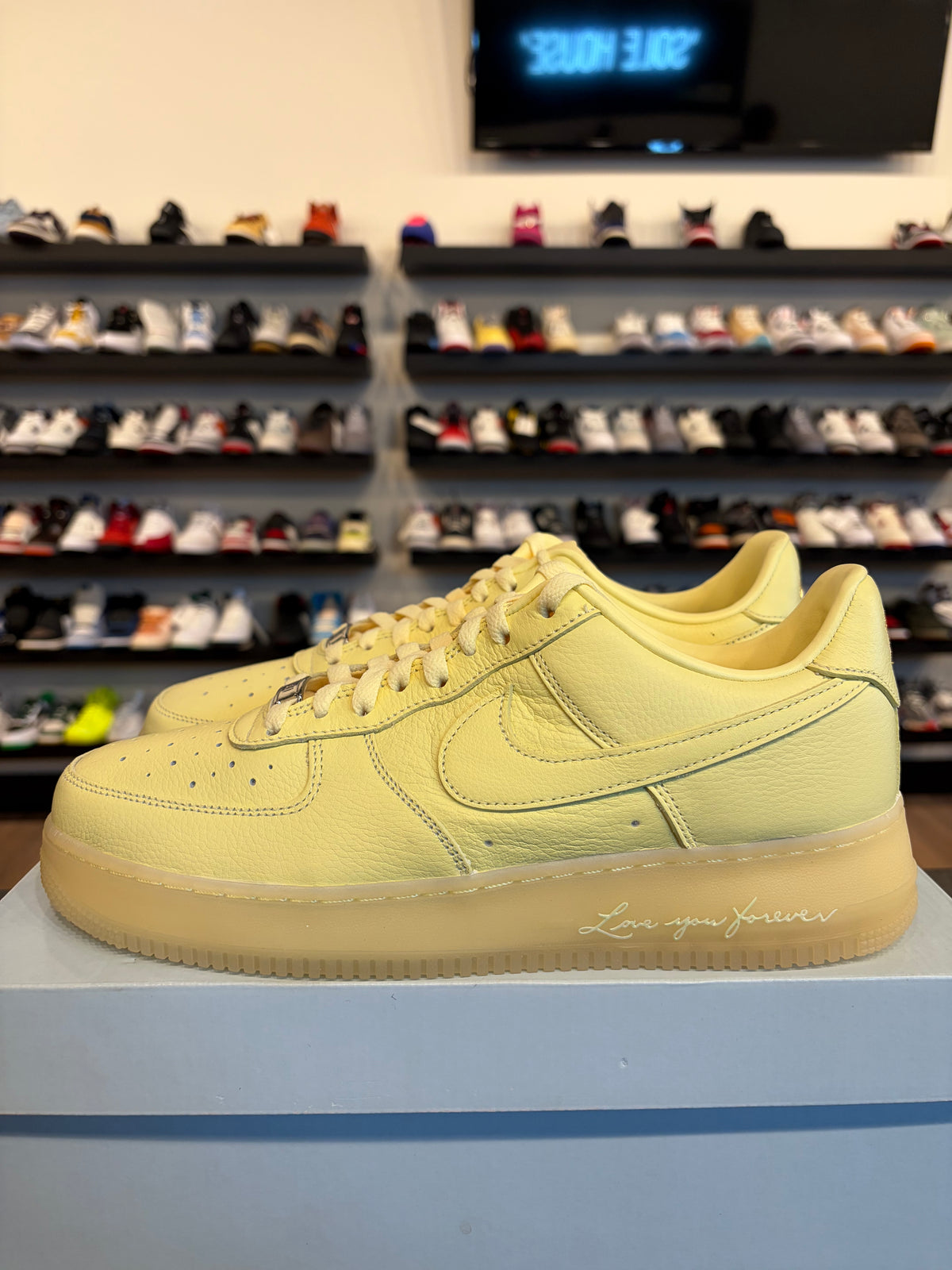 Nike Air Force 1 Low CLB Nocta Yellow Size 10.5 Brand New