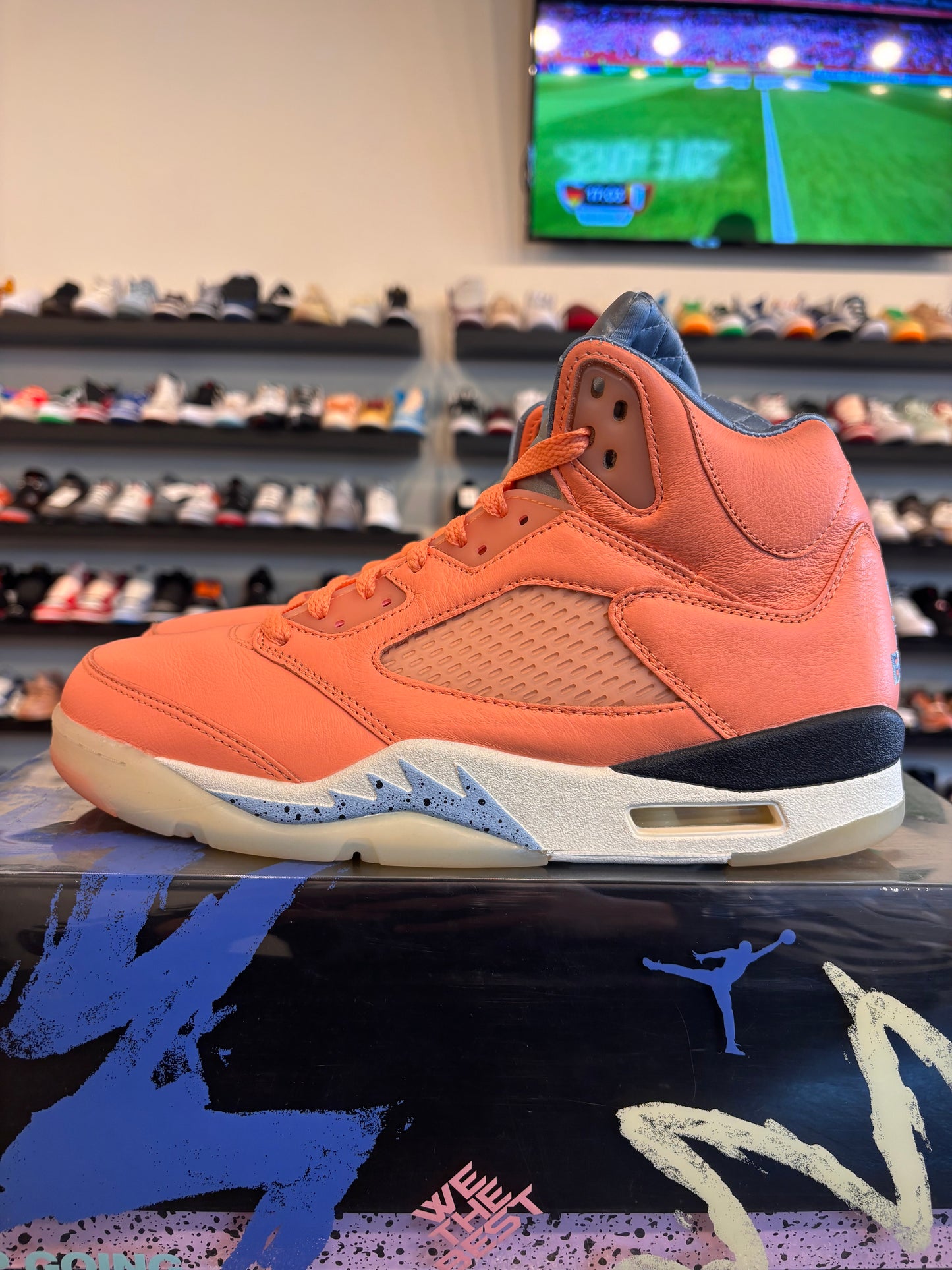 Jordan 5 DJ Khaled Crimson Size 9 Pre-Owned