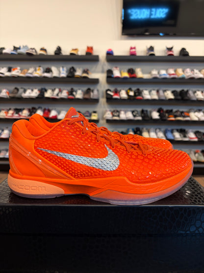 Nike Kobe 6 Protro Total Orange Size 12 Pre-Owned