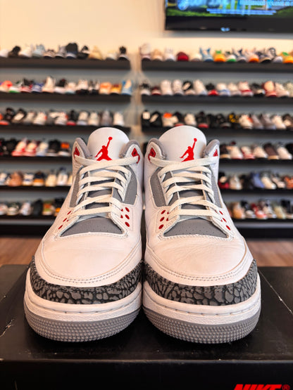 Jordan 3 Fire Red 2022 Size 9 Pre-Owned