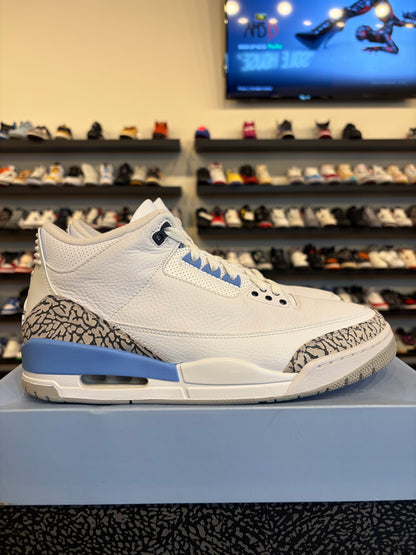Jordan 3 UNC Size 12 Pre-Owned