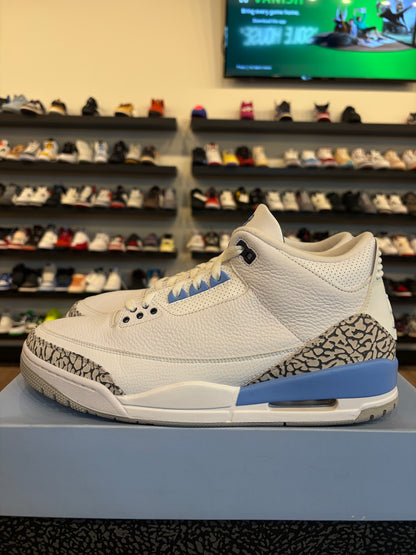 Jordan 3 UNC Size 12 Pre-Owned