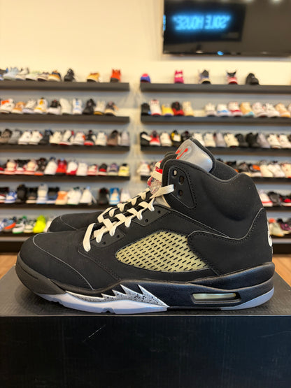 Jordan 5 Black Metallic 2016 Size 12 Pre-Owned