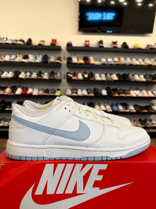 NIke Dunk Low White Armory Blue Size 11.5 Pre-Owned