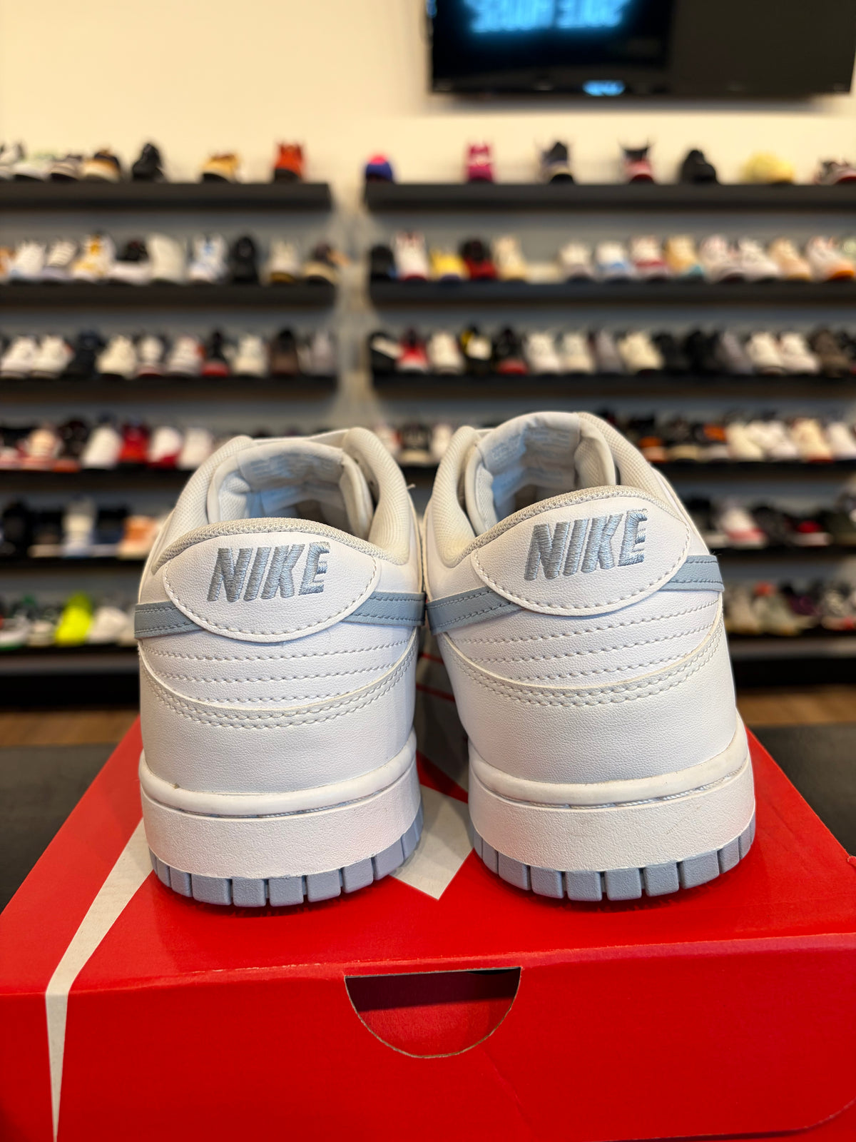 NIke Dunk Low White Armory Blue Size 11.5 Pre-Owned