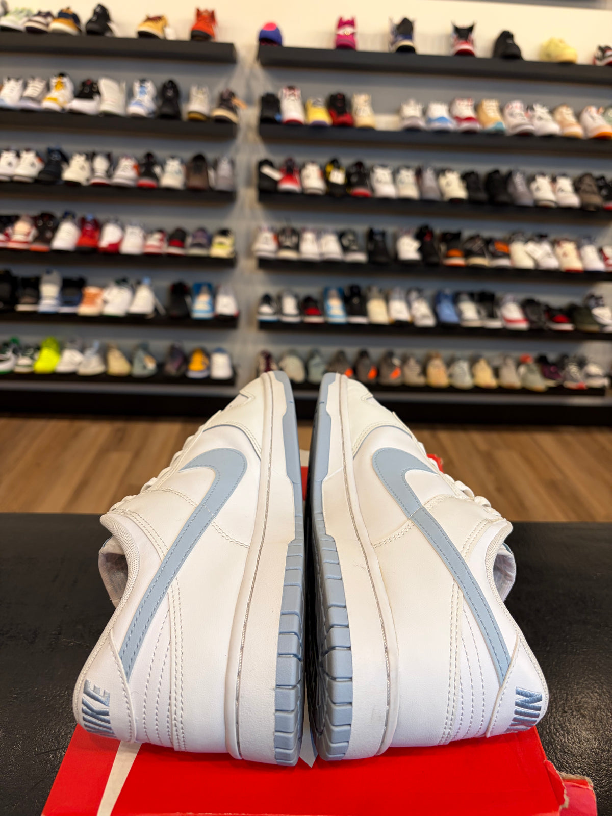 NIke Dunk Low White Armory Blue Size 11.5 Pre-Owned