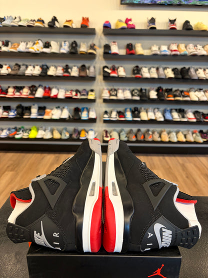 Jordan 4 Bred 2019 Size 10 Brand New