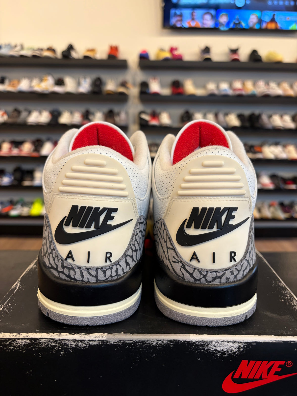 Jordan 3 Reimagined White Cement Size 9 Pre-Owned