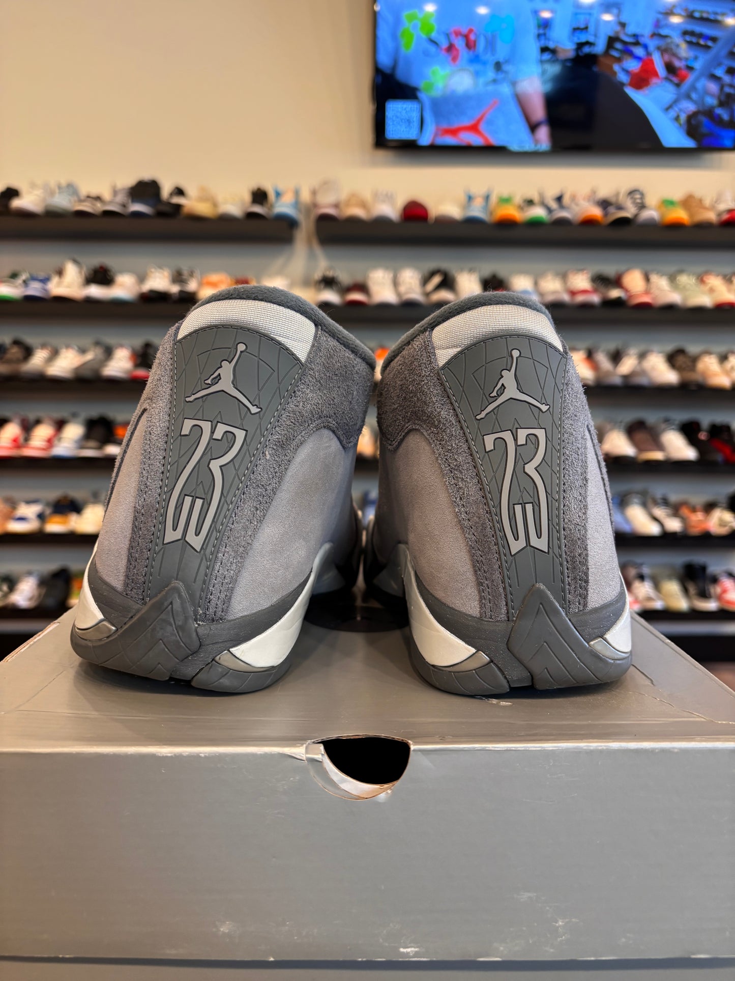 Jordan 14 Flint Grey Size 12 Pre-Owned