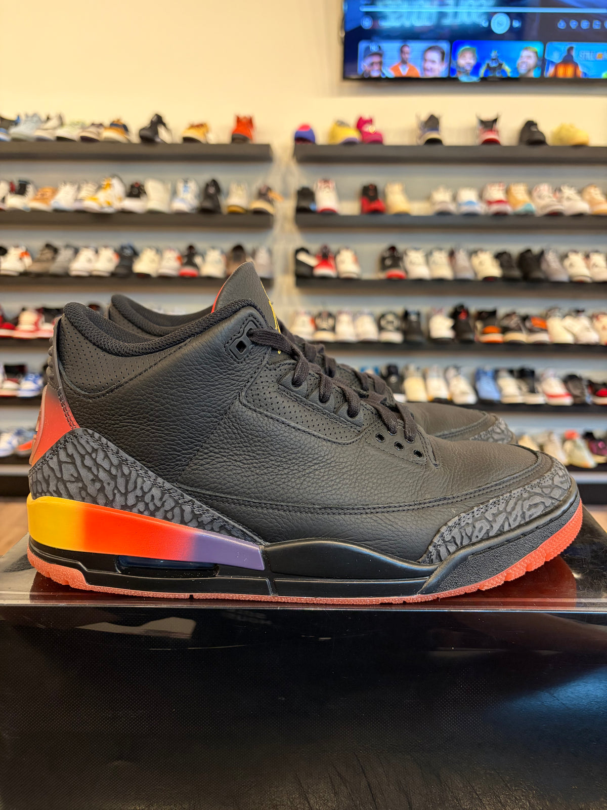 Jordan 3 J Balvin Rio Size 12 Pre-Owned