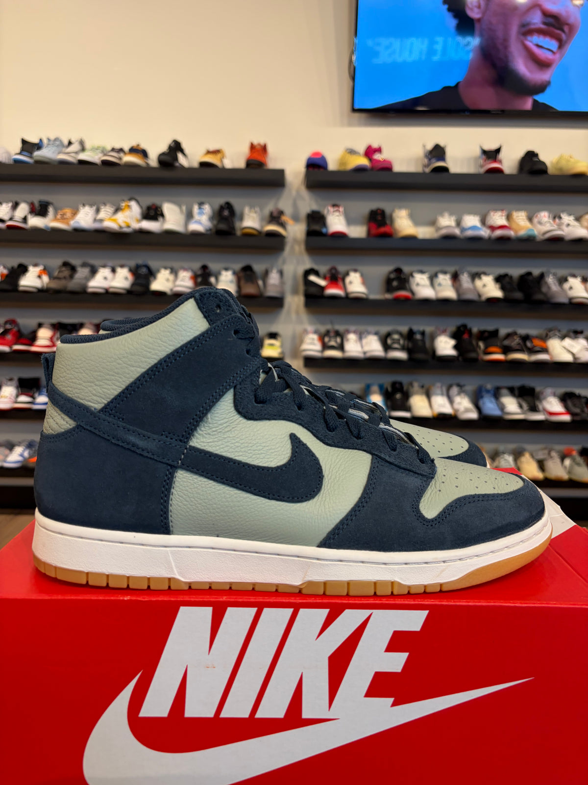 Nike Dunk High Jade Horizon Size 12 Pre-Owned