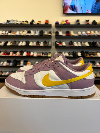 Nike Dunk Low By You Purple Yellow Size 12 Pre-Owned