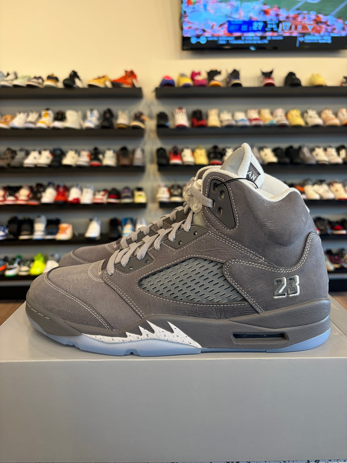 Jordan 5 Wolf Grey 2026 Size 12.5 Brand New
