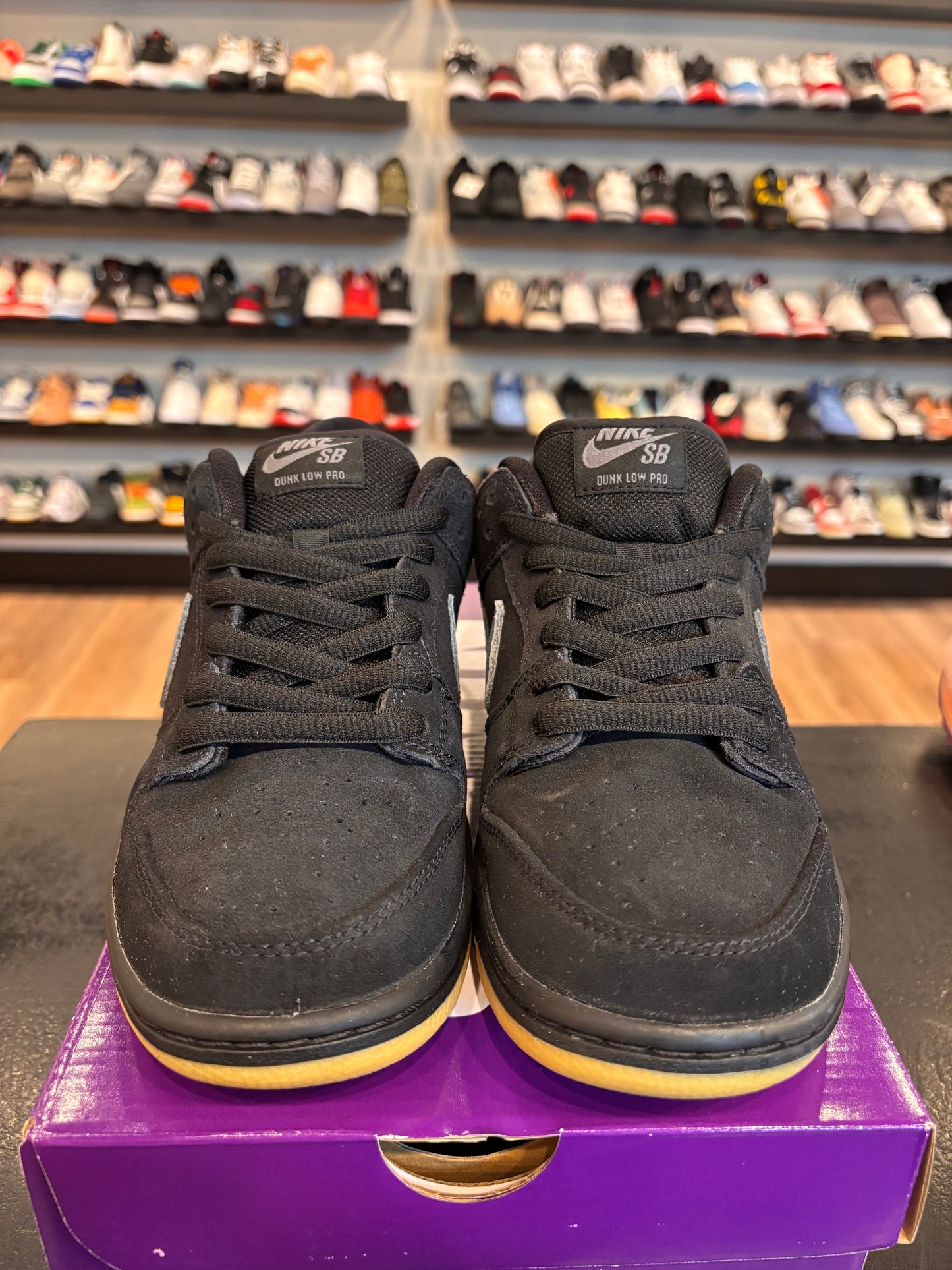 Nike SB Dunk Low Black Fog Size 8 Pre-Owned