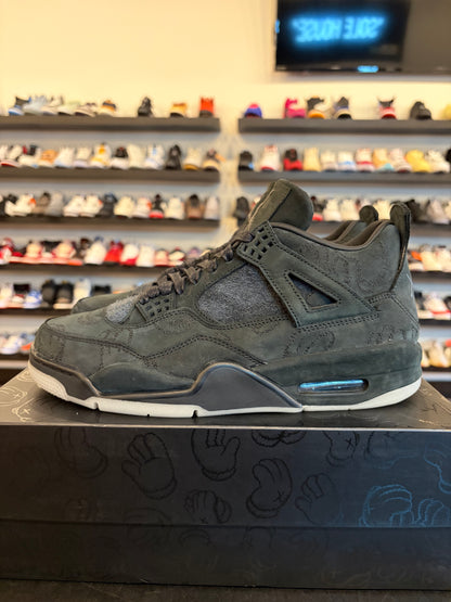 Jordan 4 Kaws Black Size 10 Pre-Owned