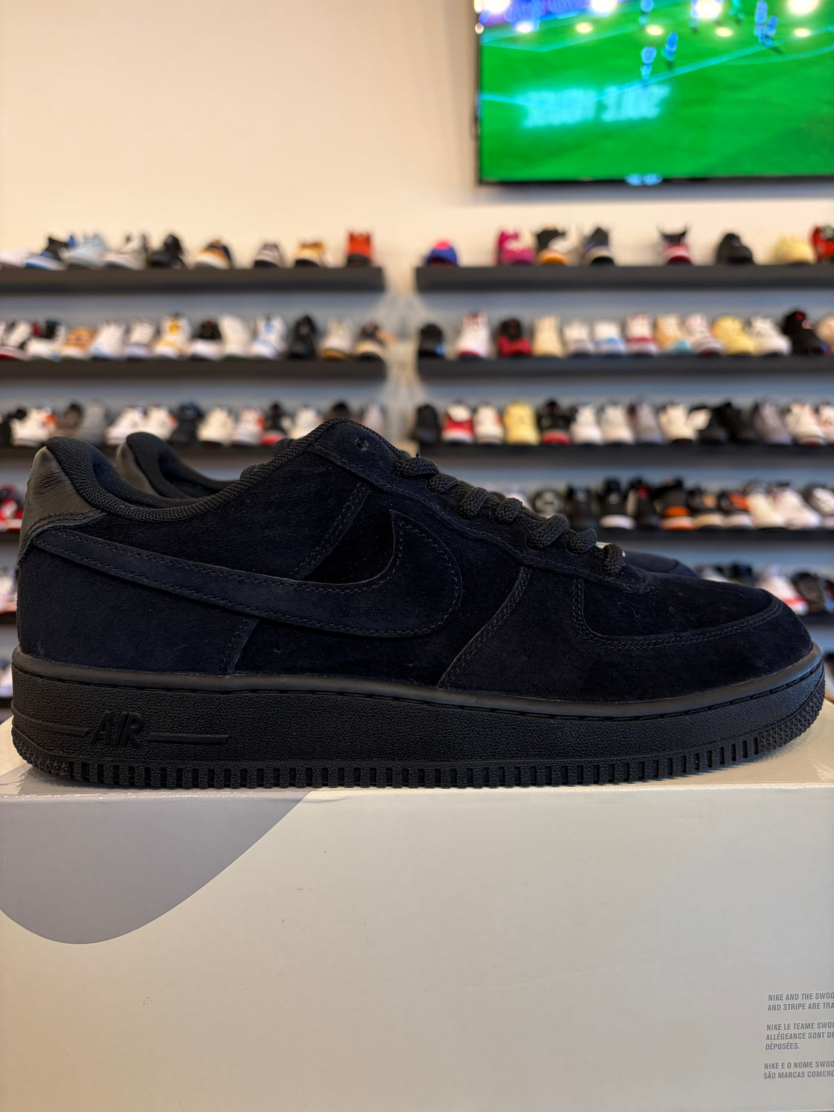 Nike SB Air Force 1 Low Triple Black Size 12 Brand New