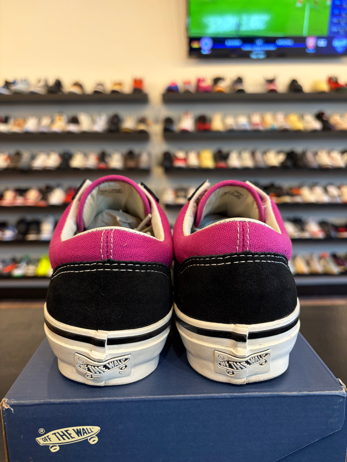 Vans OTW Old School 36 Pink Pearlized Size 8.5 Pre-Owned